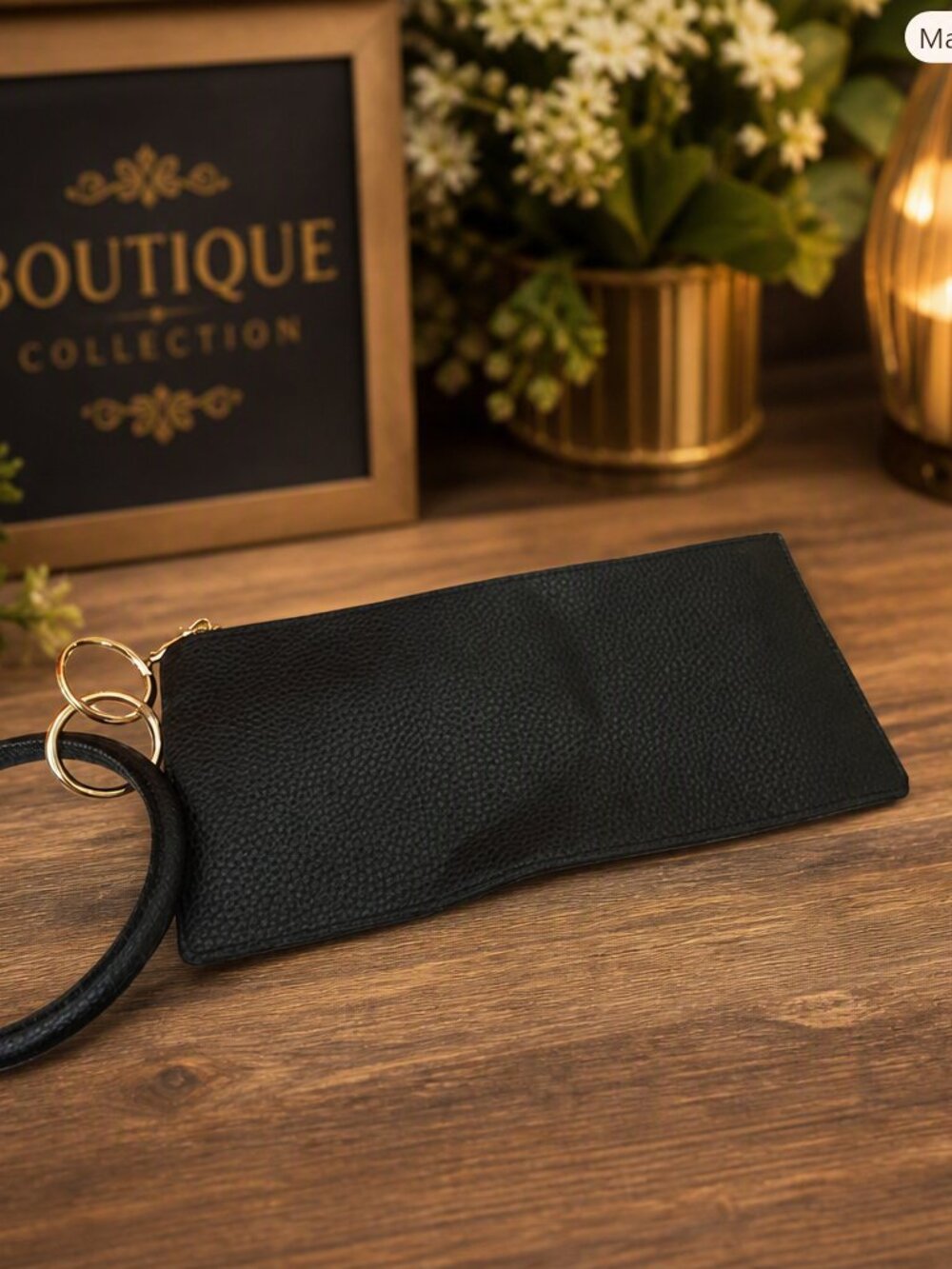 Black Wristlet (NWOT)  